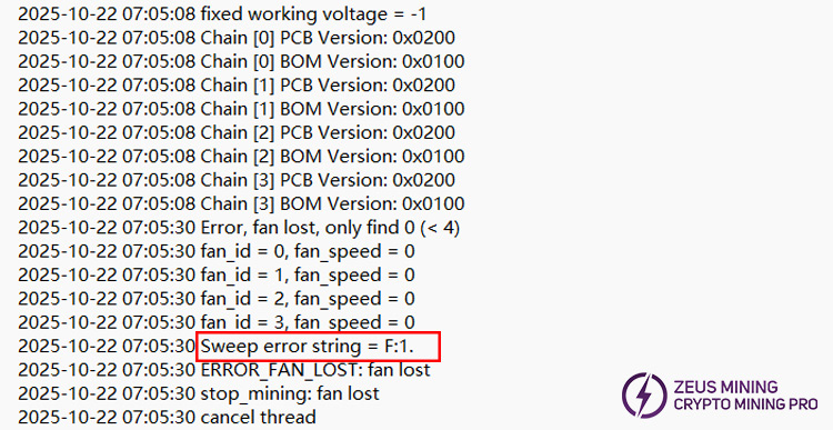 Antminer 错误代码完全指南 第4张 Antminer 错误代码完全指南 第4张